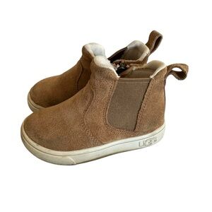 UGG Brown Suede Ankle Boots